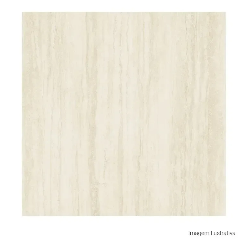 Porcelanato Marmore Natural 120X120Cm Bege Portinari Mezzo Retificado - 6063524A
