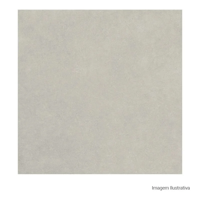 Porcelanato Cimento Natural 100X100Cm Grey Portinari Momento Retificado - 6063604A