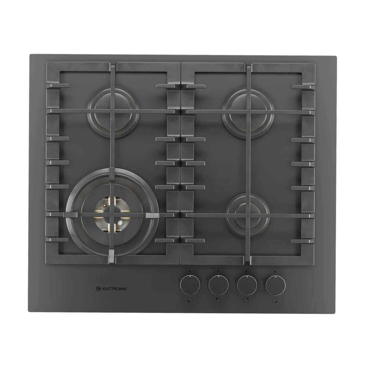 Cooktop Black Matte 60 Cm Bivolt