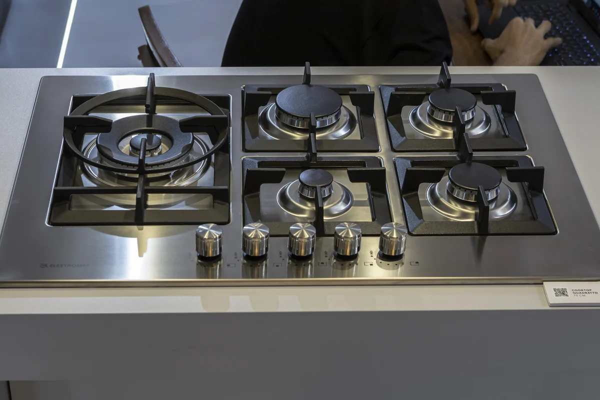Cooktop Quadratto 5 queimadores 75 cm Bivolt miniatura 2