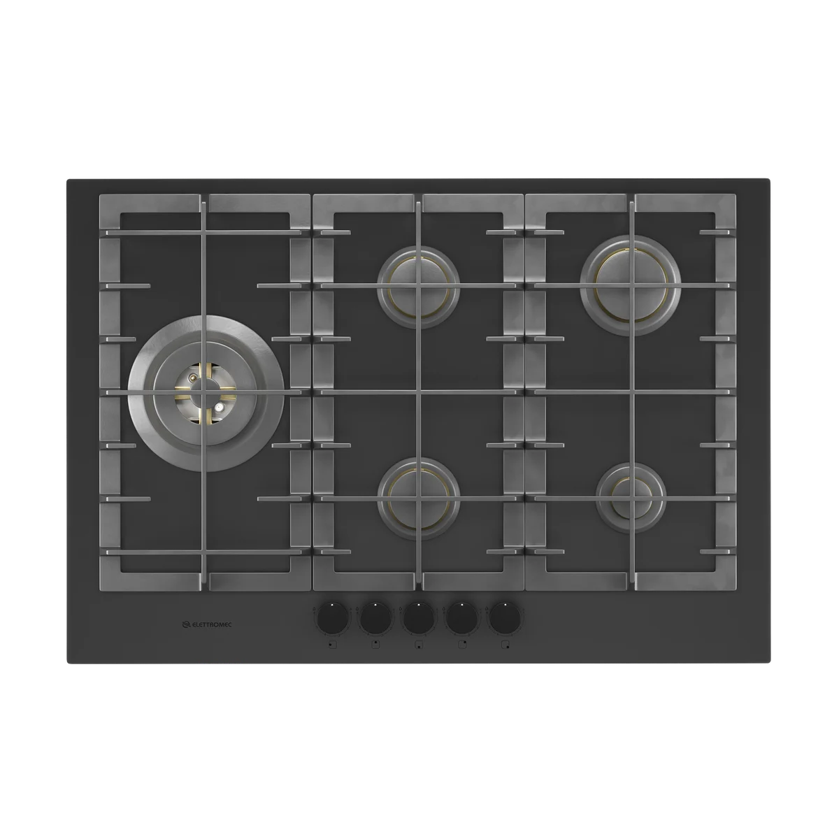 Cooktop Black Matte 90 Cm Bivolt