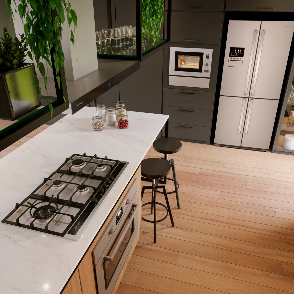 Cooktop Sole 5 queimadores 90 cm Bivolt miniatura 3