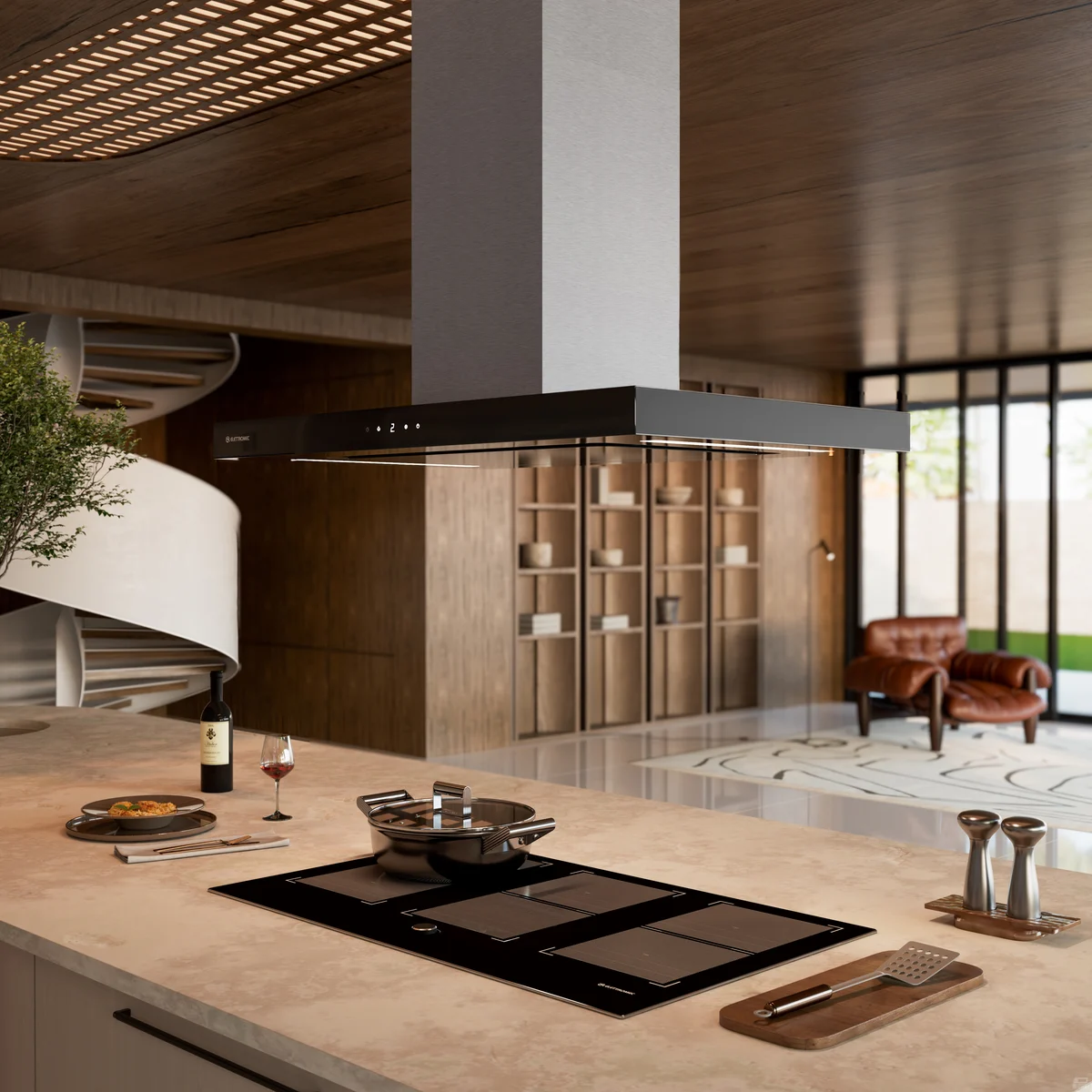 Cooktop Indução 90 cm 220V miniatura 9