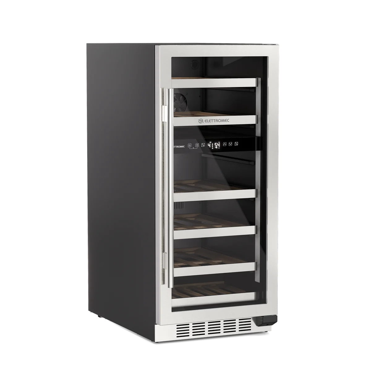 Adega Inox 25 garrafas Dual Zone Built-In Connect