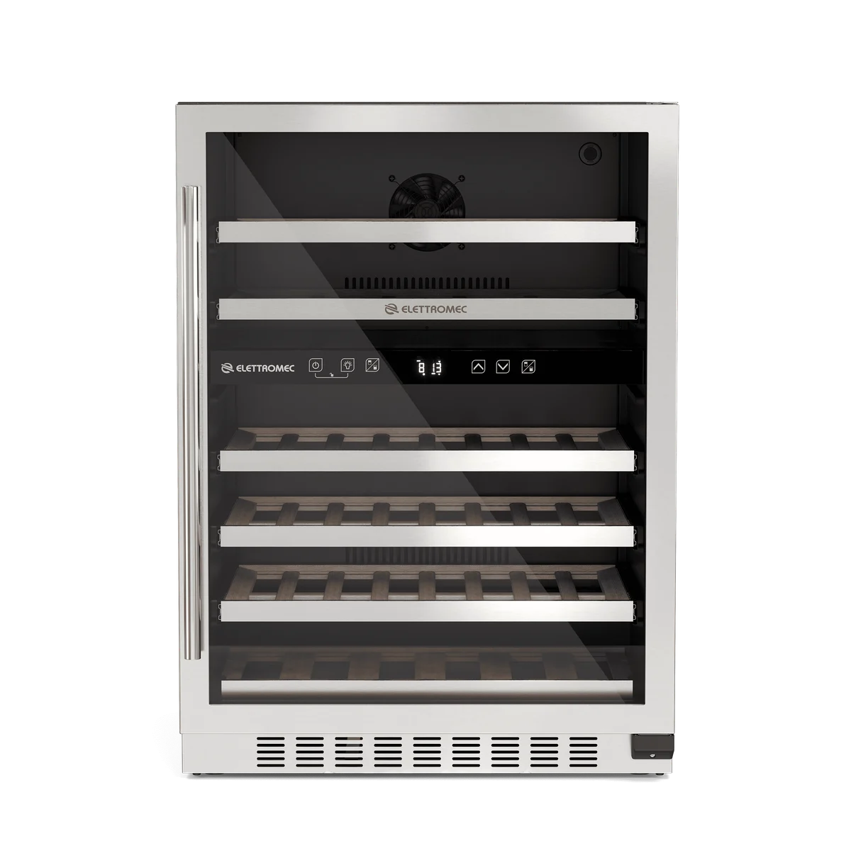 Adega Inox 44 garrafas Dual Zone Built-In Connect 220V miniatura 6