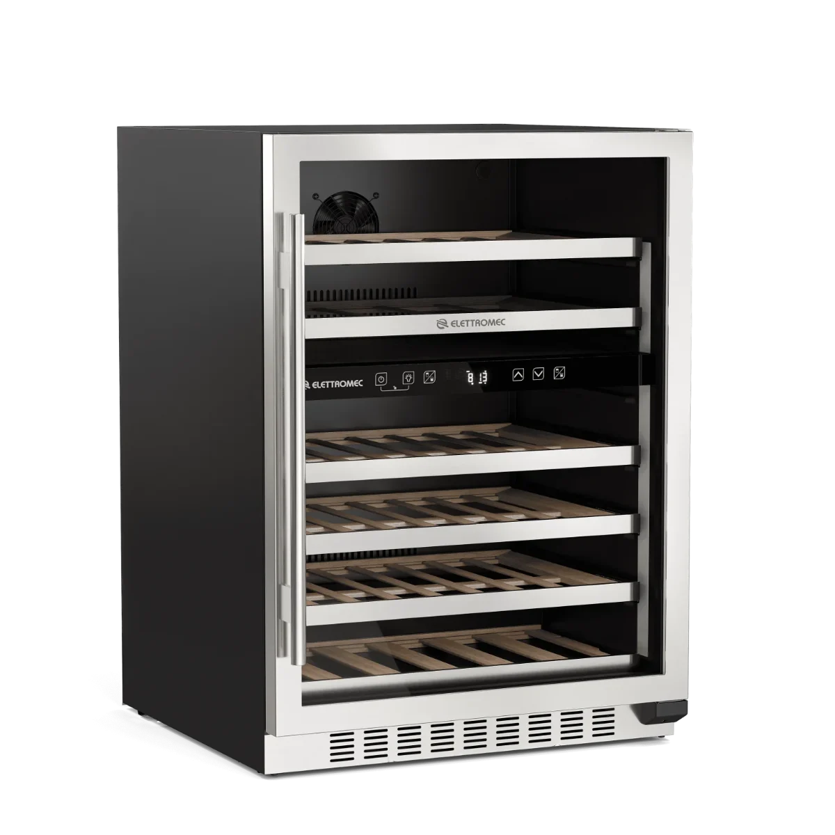 Adega Inox 44 garrafas Dual Zone Built-In Connect 220V