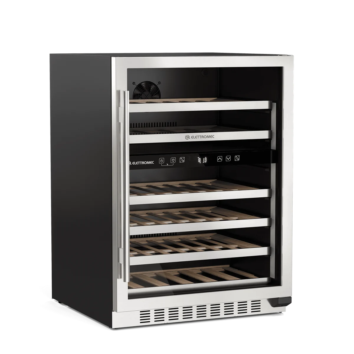 Adega Inox 44 garrafas Dual Zone Built-In Connect 220V miniatura 3