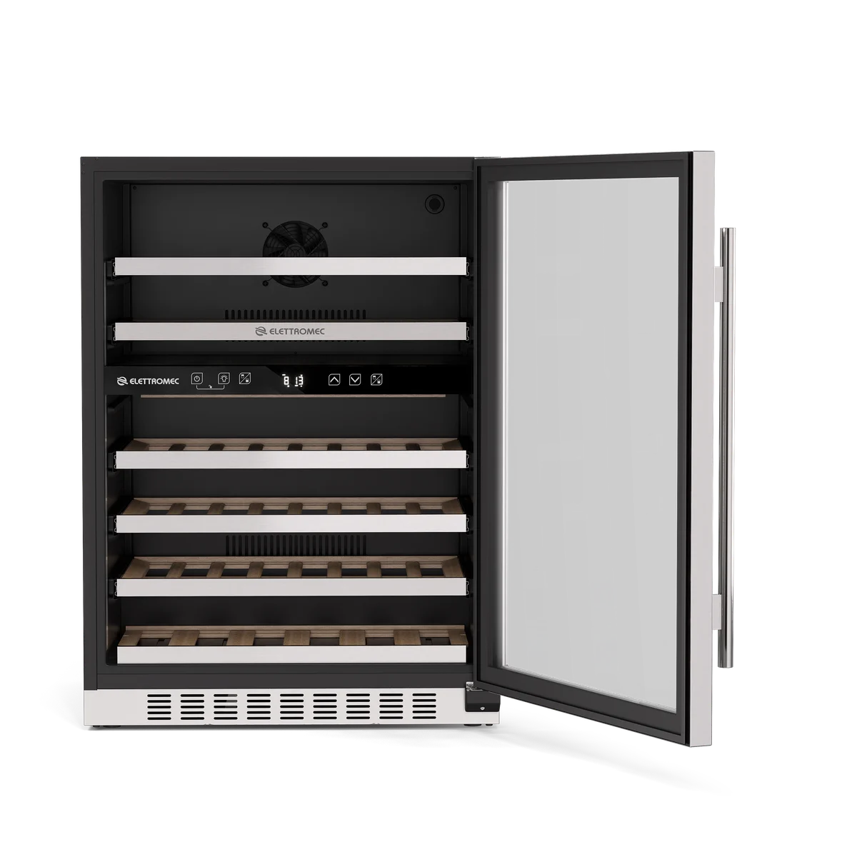 Adega Inox 44 garrafas Dual Zone Built-In Connect 220V miniatura 4