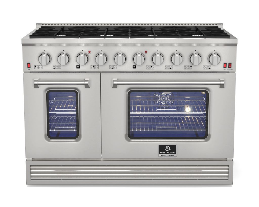 Fogão Professional Inox Gás/Gás 48 polegadas