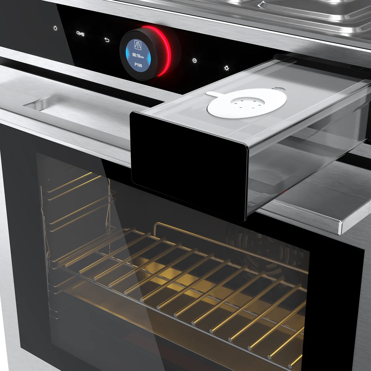 Forno Sole a Vapor Digital 60cm 220V miniatura 4