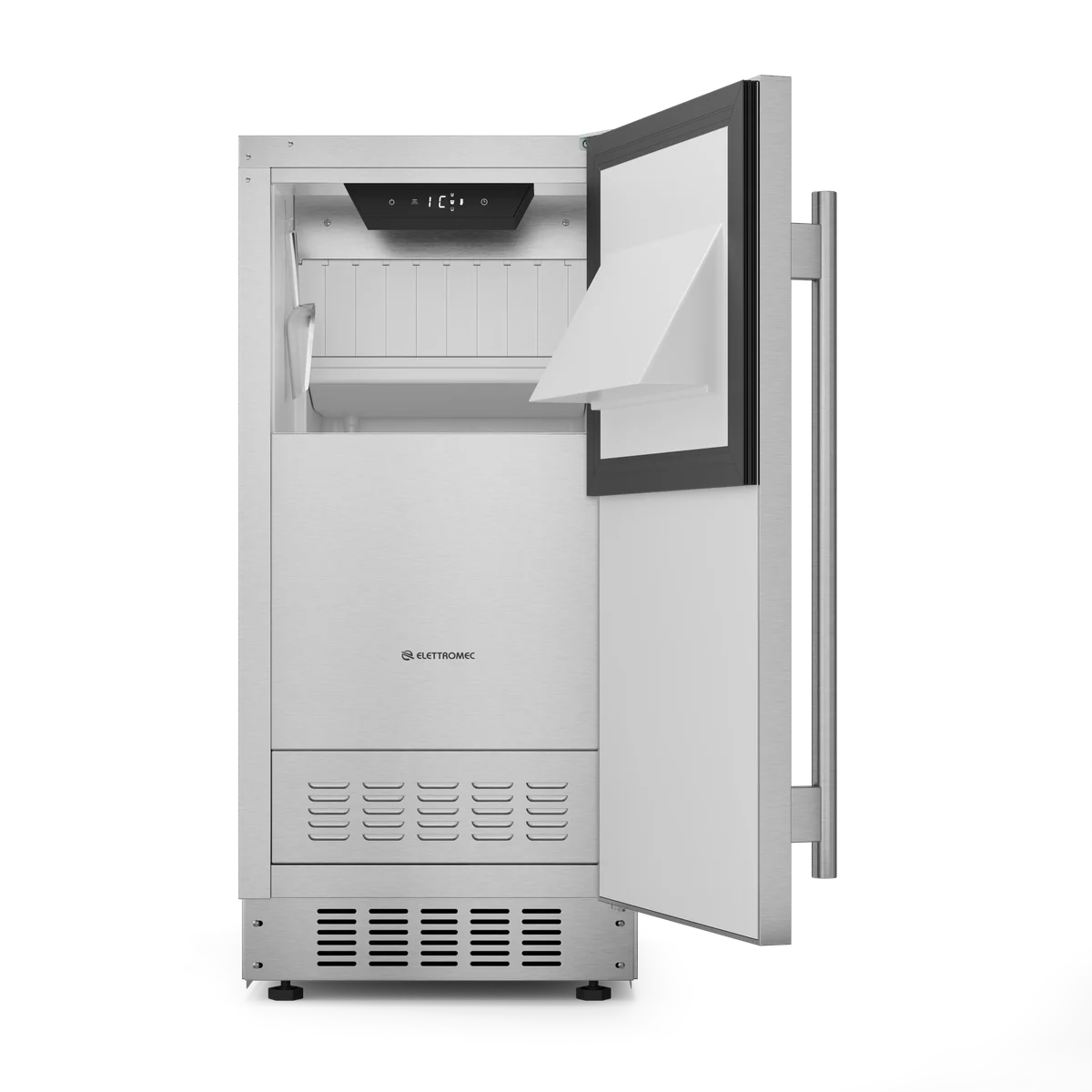 Ice Maker Inox Built-In 38 cm miniatura 2